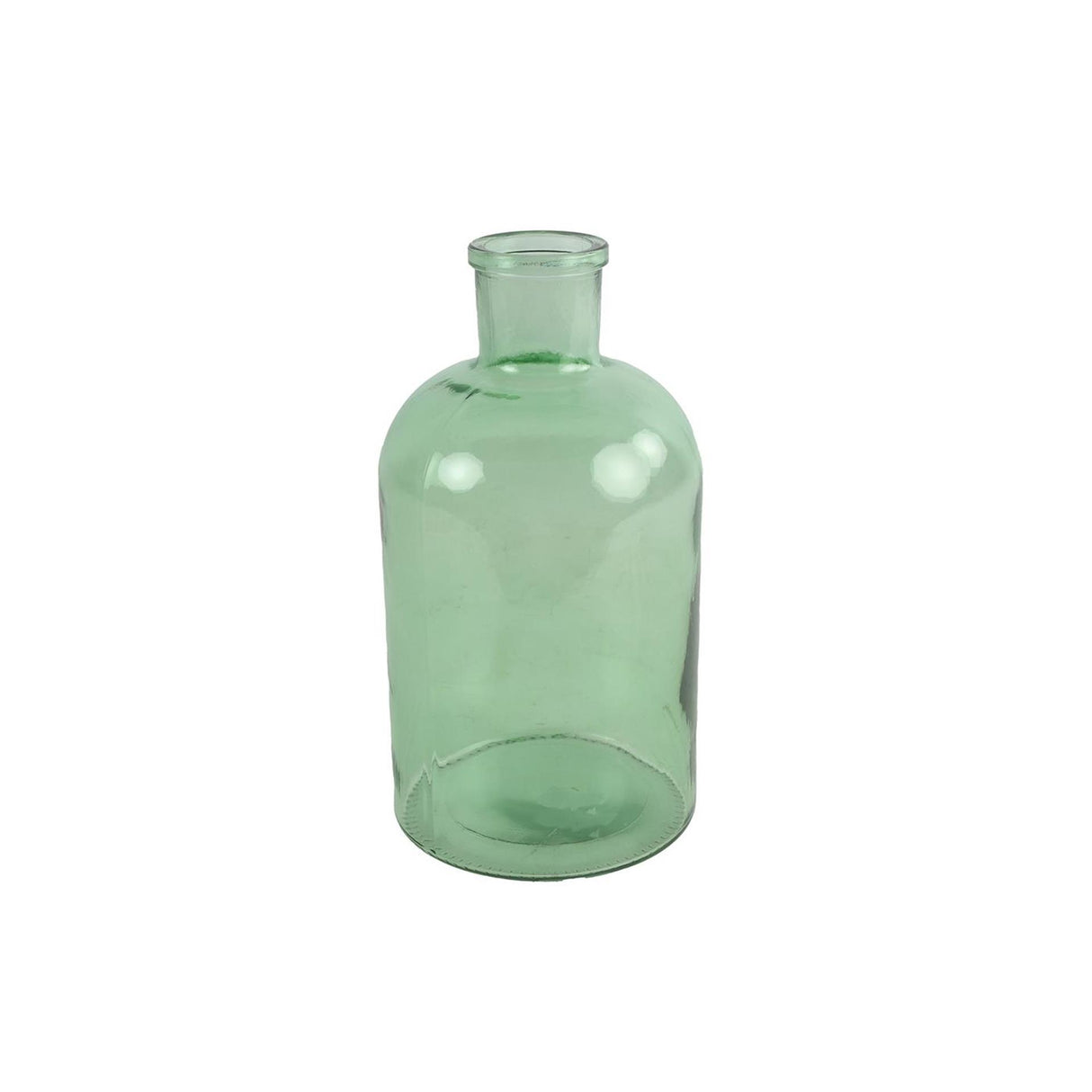 Countryfield Vase Apothekerflasche grün 14x14x27cm