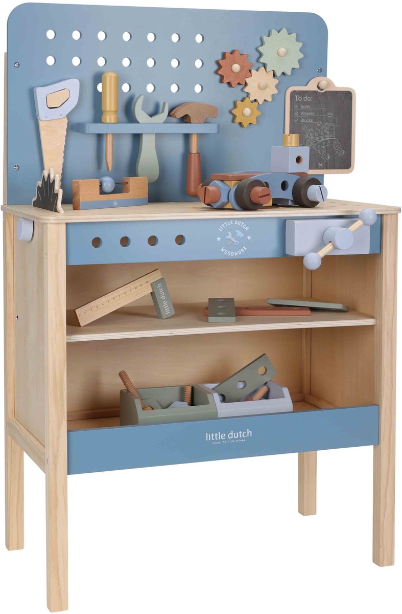Little dutch kinderwerkbank - 42-delig