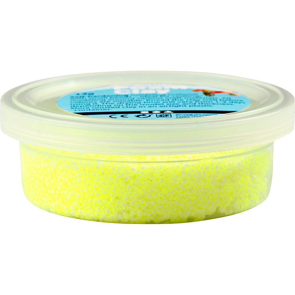 Foam Clay®, Glitzer, Gelb, 35 gr 1 Box