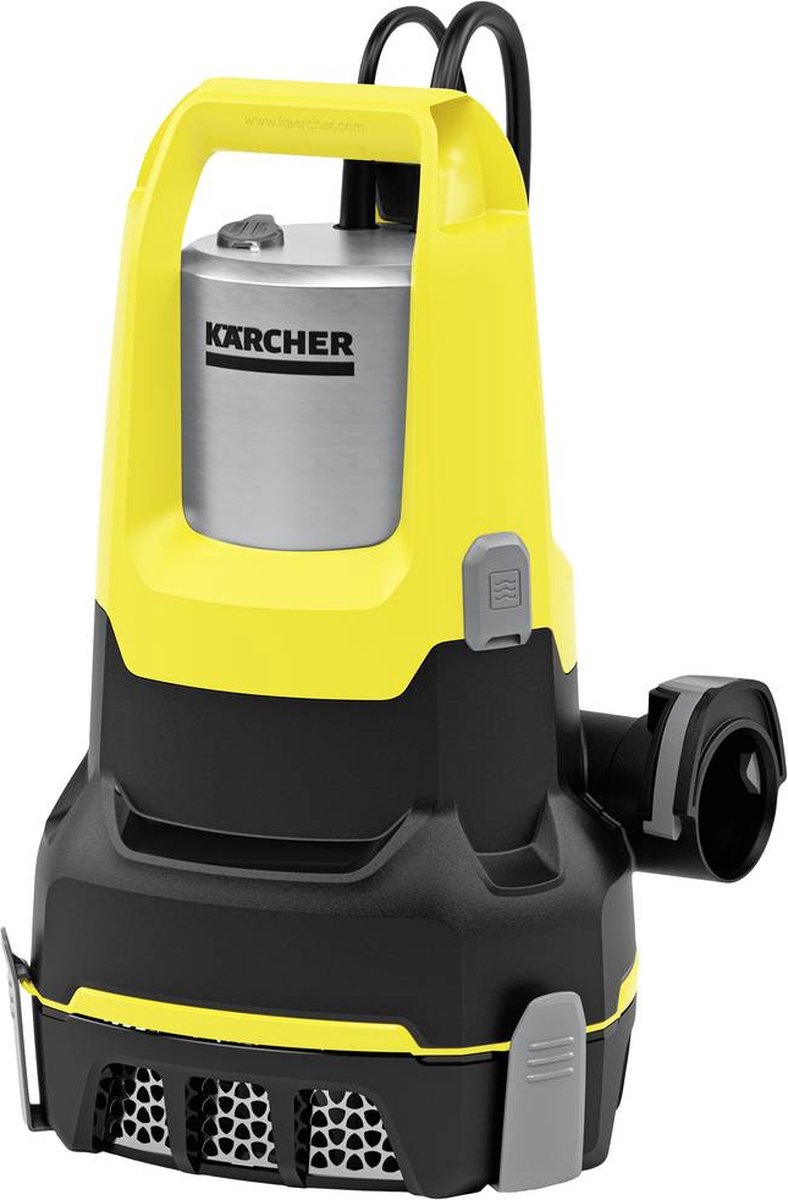 Kärcher SP 17.000 Flachstandsensor-Tauchpumpe - Wasserleistung 17.000 l·h - Flachansaugung bis 1 mm - Korngröße max. 5 mm