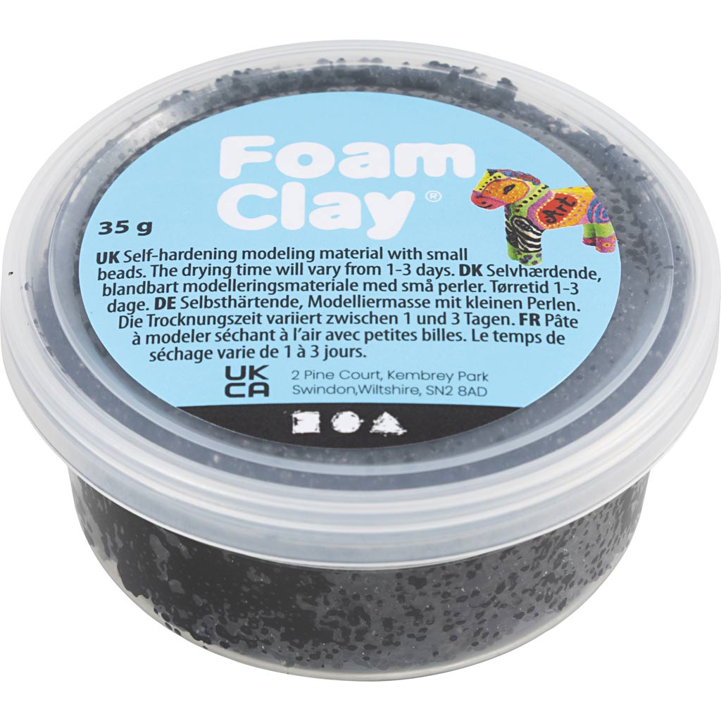 Foam clay https: www.cchobby.nl foam-clayr-zwart-35-gr-1-doosje-789208