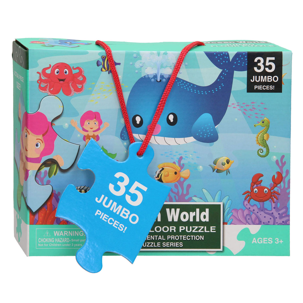 Bodenpuzzle Unterwasserwelt, 35-tlg.
