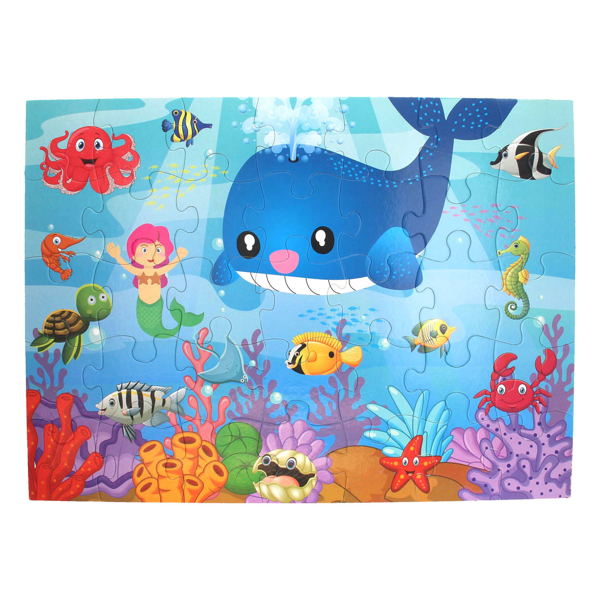 Bodenpuzzle Unterwasserwelt, 35-tlg.