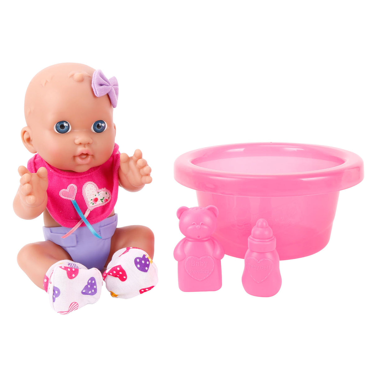 Lobbes Spielzeug, z. B. Puppenset mit Badewanne