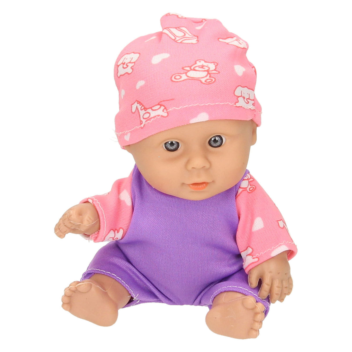 Lobbes babypop met muts