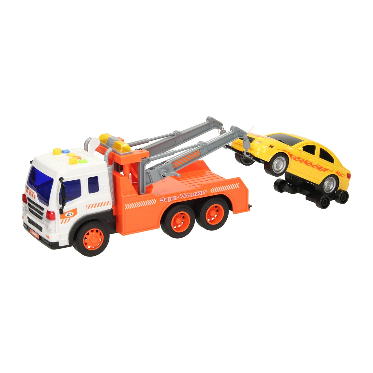 LKW-Bergungsfahrzeug mit Licht und Sound