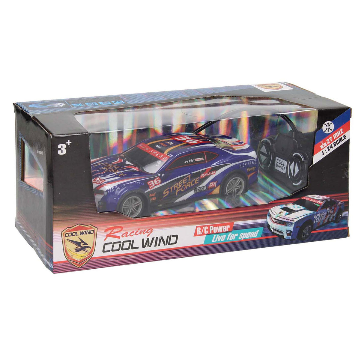 RC-gesteuerter Rennwagen-Softbody-Straßenfeind