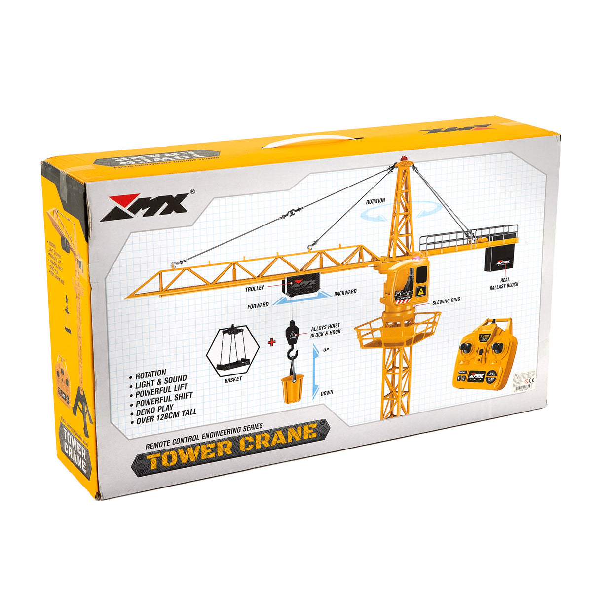 RC-gesteuerter Kran, 128 cm