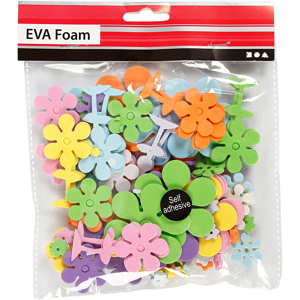 Schaum formt Blumen, 100..