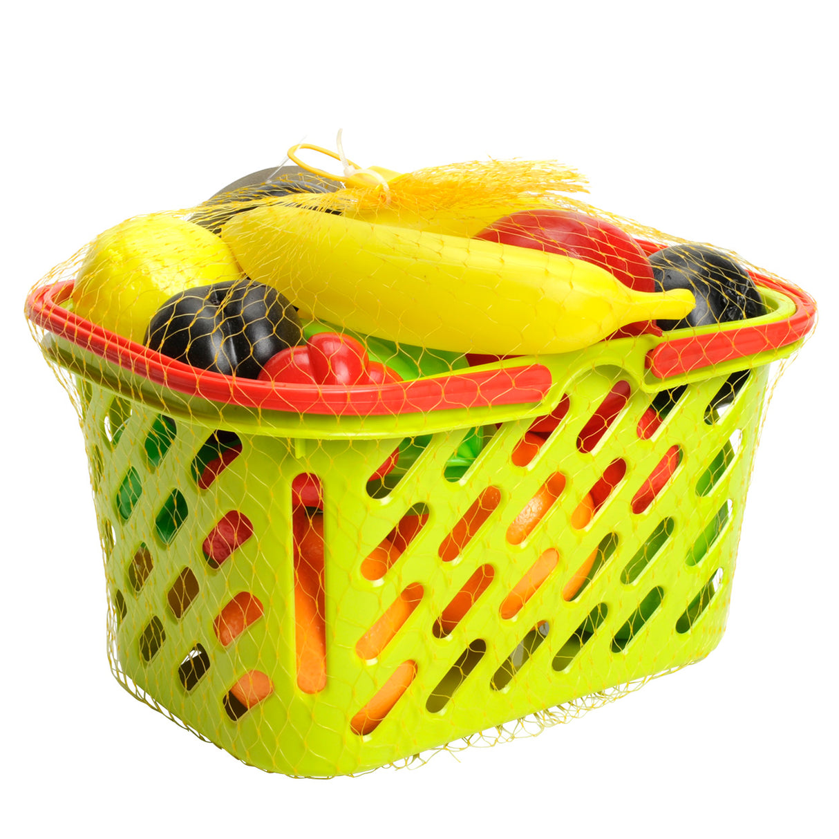 Obstsatz im Korb