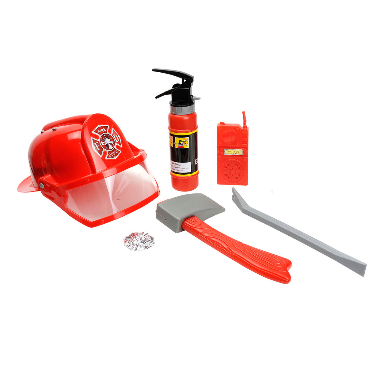 Feuerwehrmann-Set Deluxe mit Helm