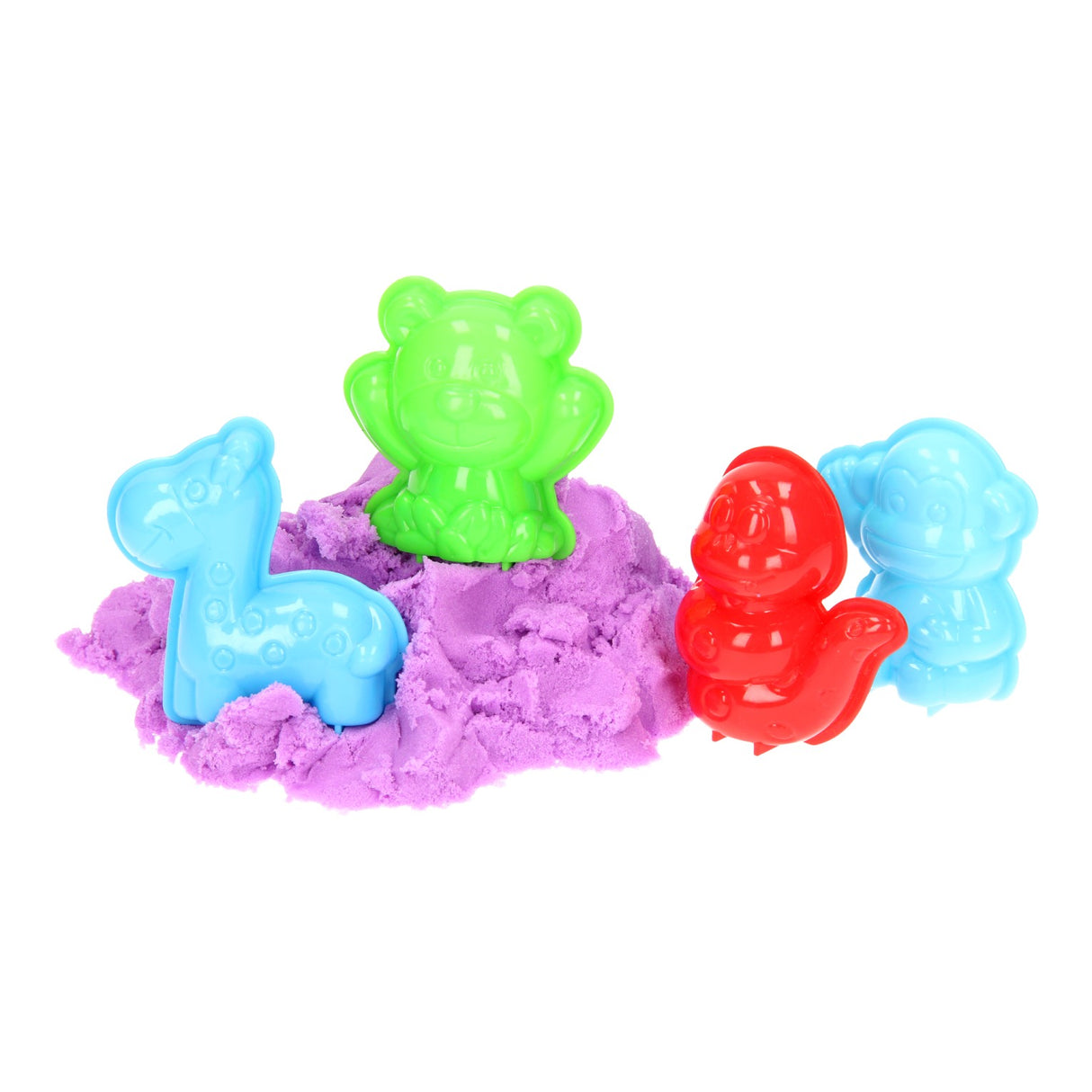 Spielsand mit 4 Tierformen