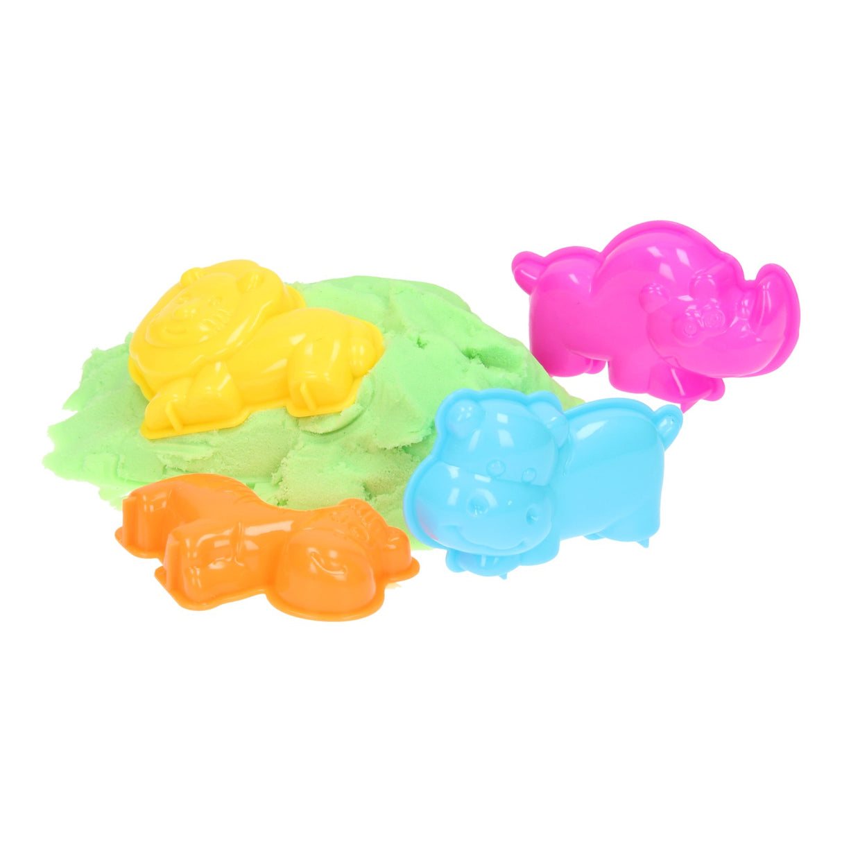 Spielsand mit 4 Tierformen