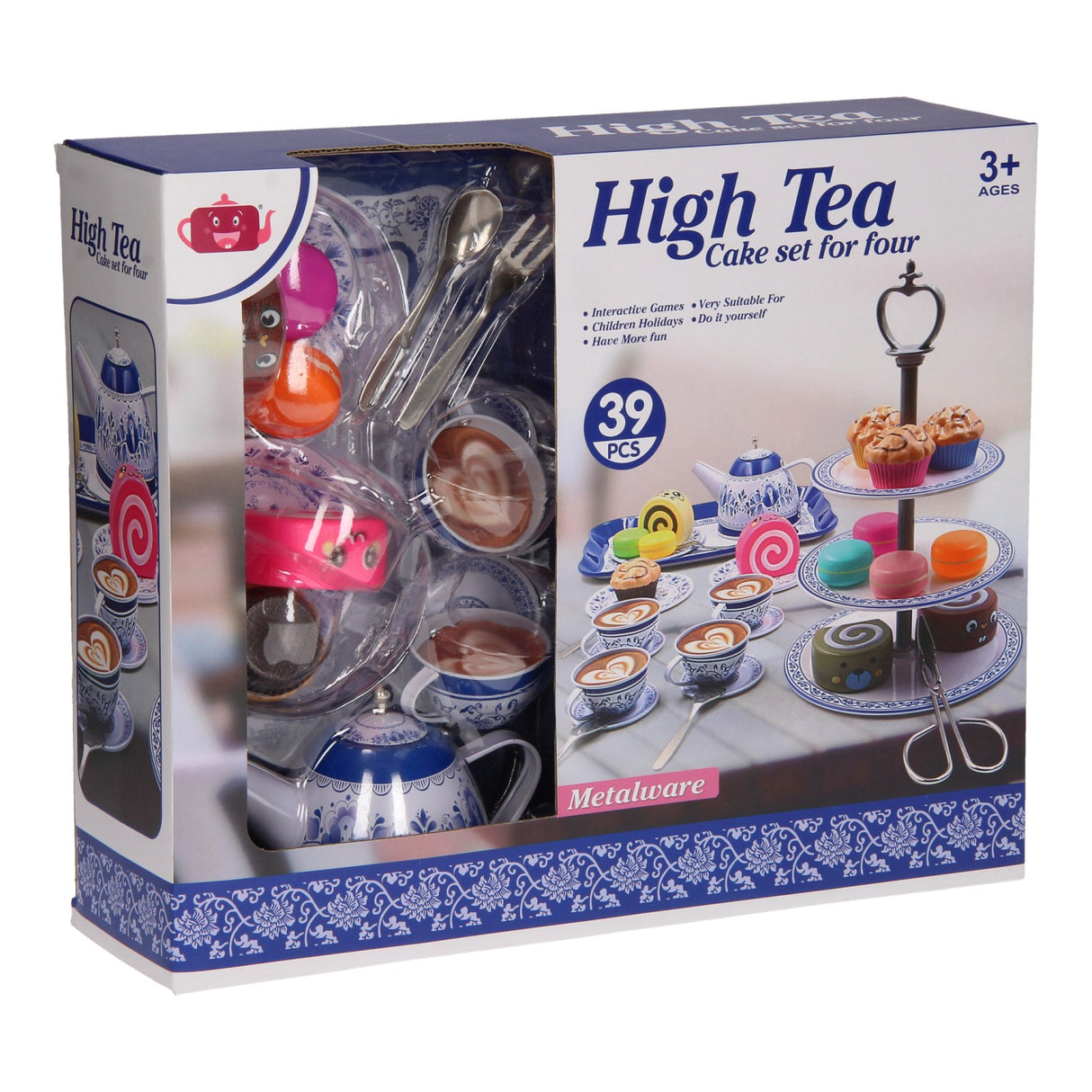 Teeservice mit Etagere