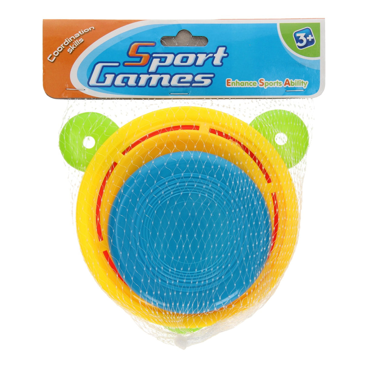 Frisbee-Set, 4-teilig.