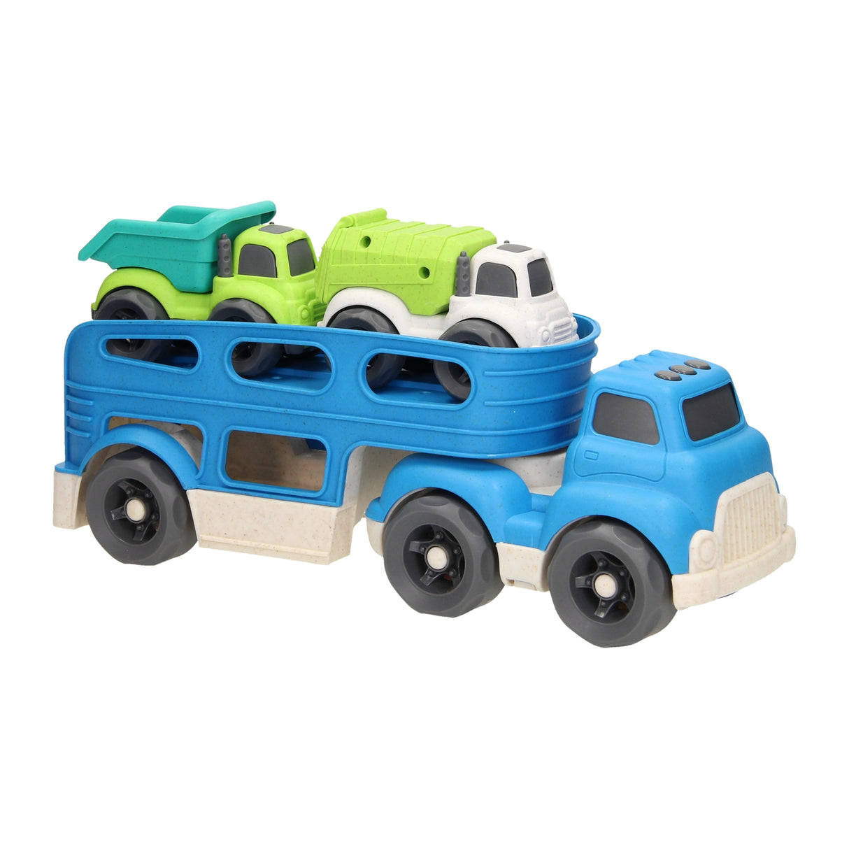 Autotransporter-Recycling - blau