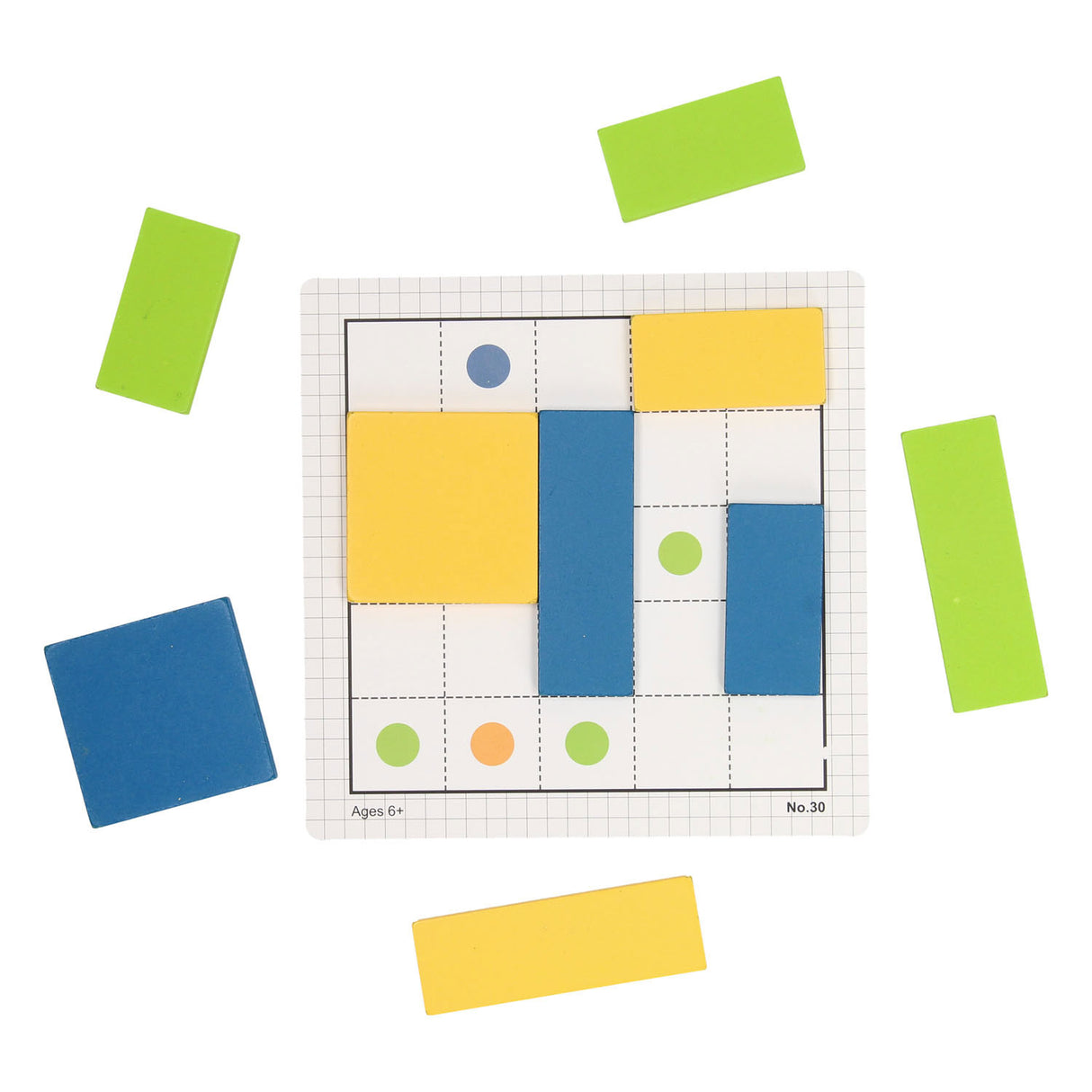 iq Puzzle Holz, Level 3