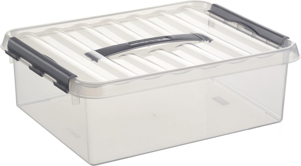 Sunware q-line Aufbewahrungsbox 10l transparent