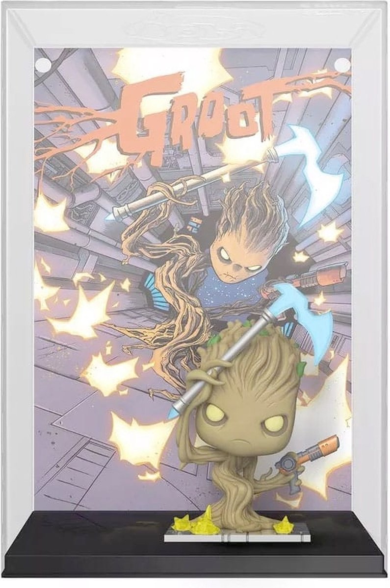 Marvel Funko Guardians of the Galaxy – Pop! Comic-Cover, große 9 cm große Sammelfigur – mehrfarbig