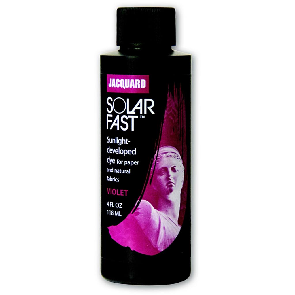 Jacquard Solarfast - lichtempfindlicher Farbstoff, Violett (105), 118 ml 1 Flasche