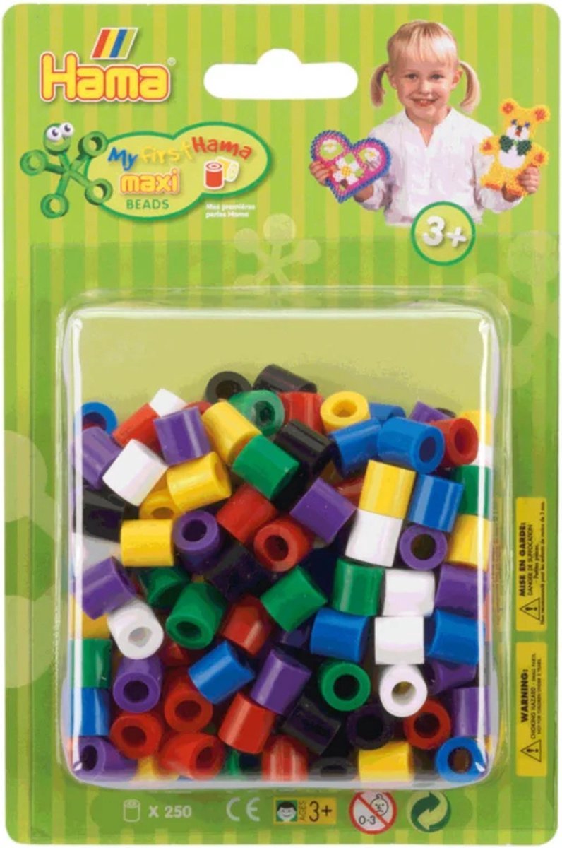 Hama -Bügel -Perlenmischung - Pastell Maxi, 500st.