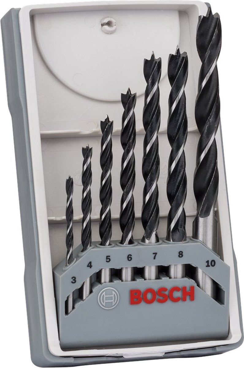 Bosch Zubehör 7-teiliges Holzbohrer-Set | 2607017034 - 2607017034