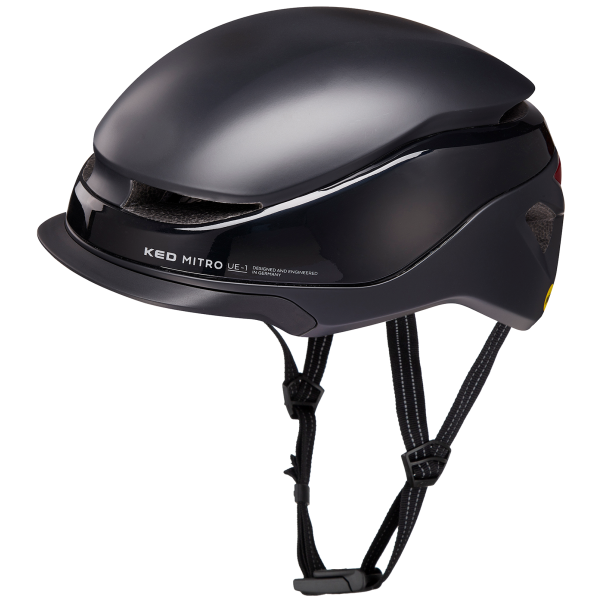 Ked Fahrradhelm Mitro UE-1 l (58-61 cm) – Mattschwarz