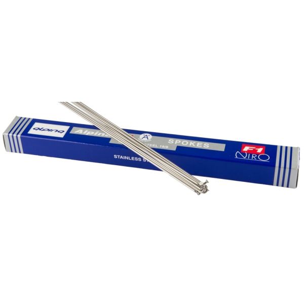 Buzaglo Speichen 286-13 Alpina Raggi ø2,33 mm fg 2,6 – Edelstahl (144 Stück)