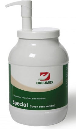 Dreumex Spezielle Handreiniger Handseife 2,8 Liter mit Pumpe