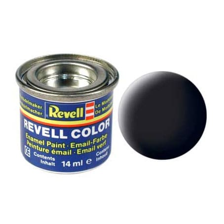 Revell-Lack für Modellbau Nr. 8 Schwarz matt