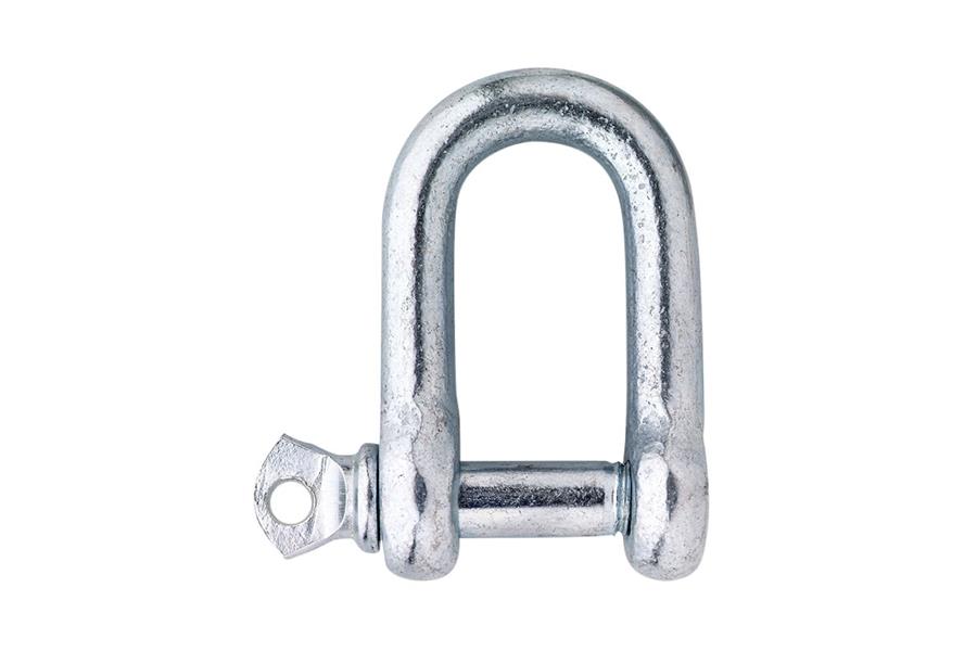 D-sluiting 8x8x16 verzinkt