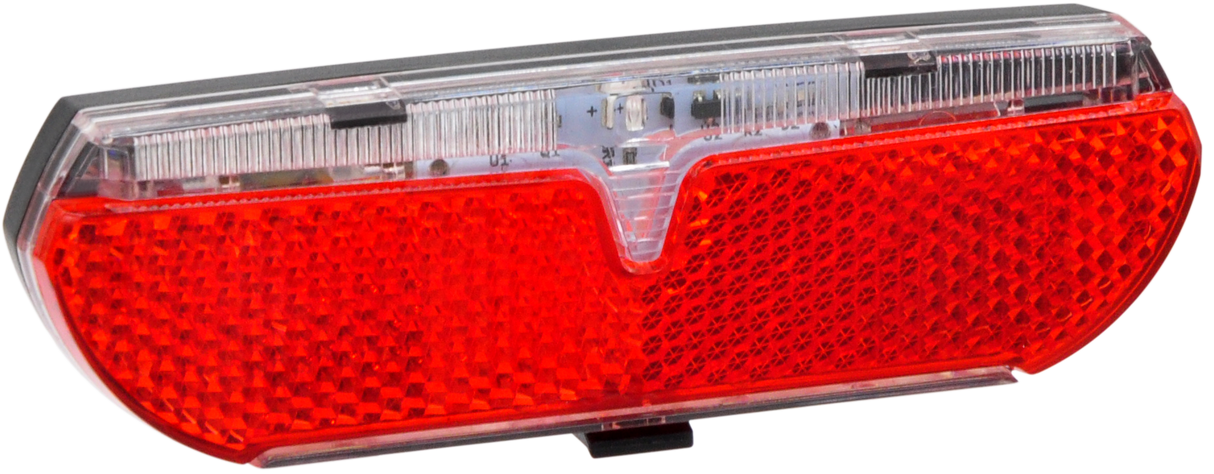 Edge Carrier Light City Slimline-2 80 mm Stvzo Qualitätsmarke inkl. Batterien