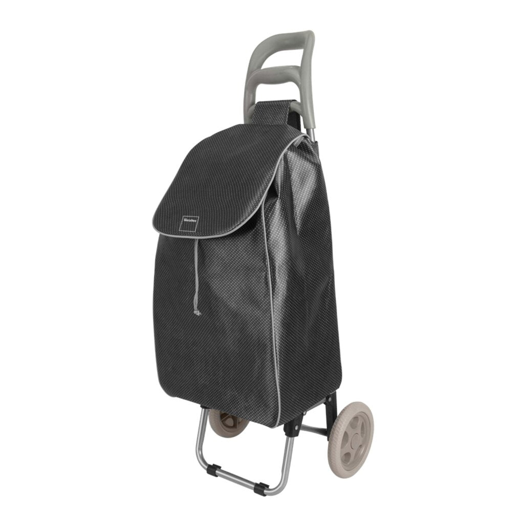 Metaltex Metaltex Einkaufstrolley 57x34x21 cm 45L Schwarz Grau