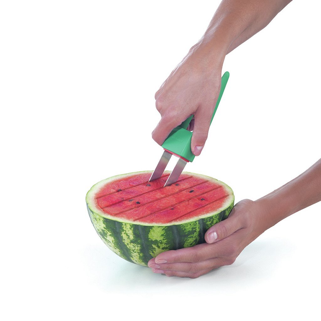 Metaltex Sir w. Melone Melonenschneider grün