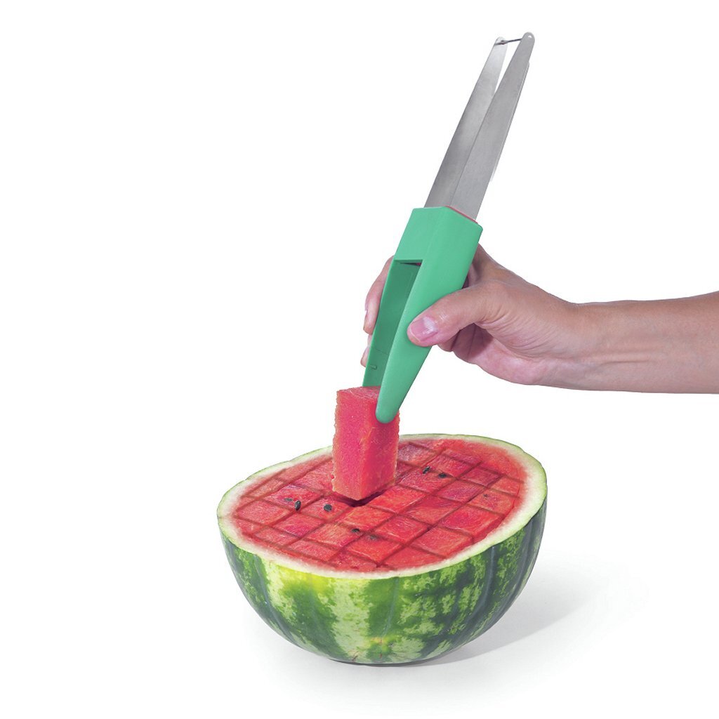 Metaltex Sir w. Melone Melonenschneider grün