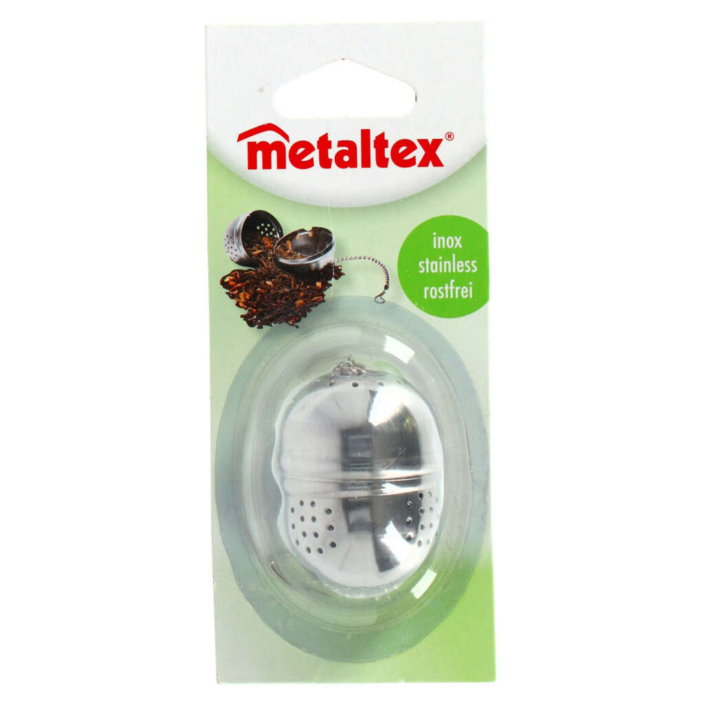Metaltex Tee-Ei aus Edelstahl