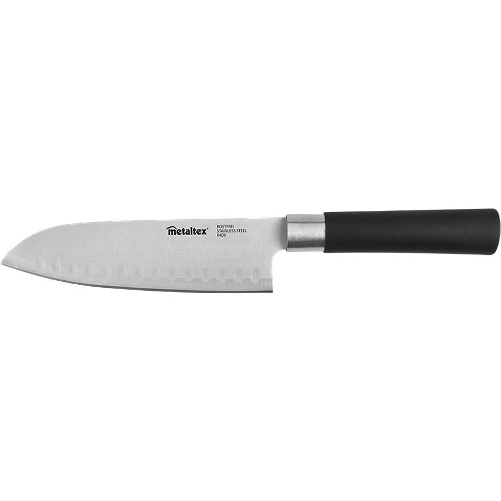 Metaltex Asia Santokumesser 30 cm schwarzer Edelstahl