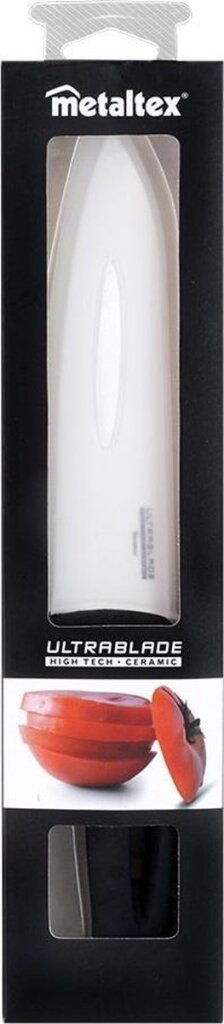 Metaltex Metaltex Ultrablade Keramikmesserklinge, 15 cm, Soft Touch, ergonomischer Griff. Gesamtlänge 27,5 cm