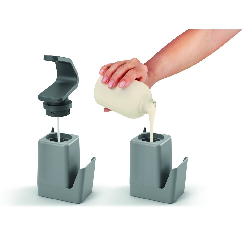 Metaltex SOAP-TEX-SOAP-Spender 11x8x22 cm Grau