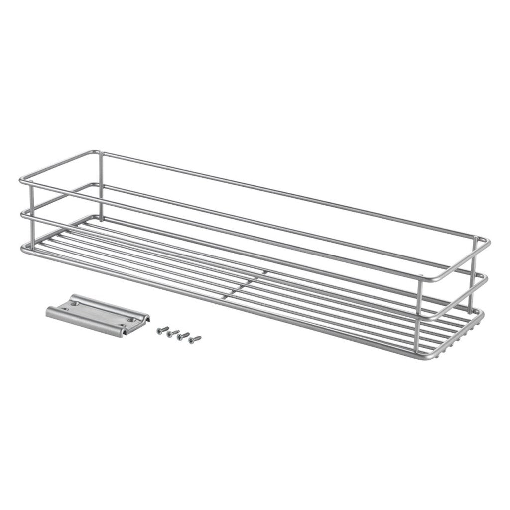 Metaltex Smart Küchenschiebekorb 12x42x7 cm silber