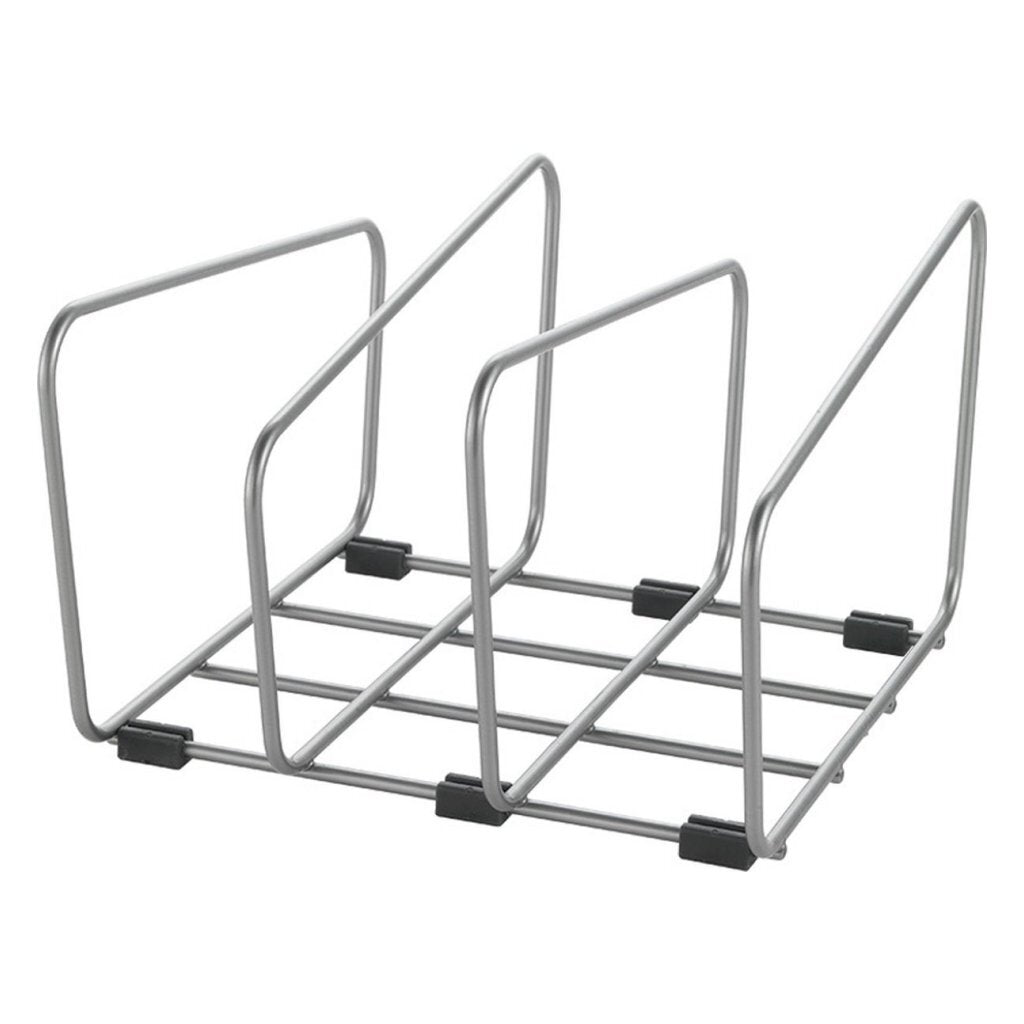 Backzubehör und Schneidebretthalter von Metaltex, 22 x 21 x 14 cm, silberfarben