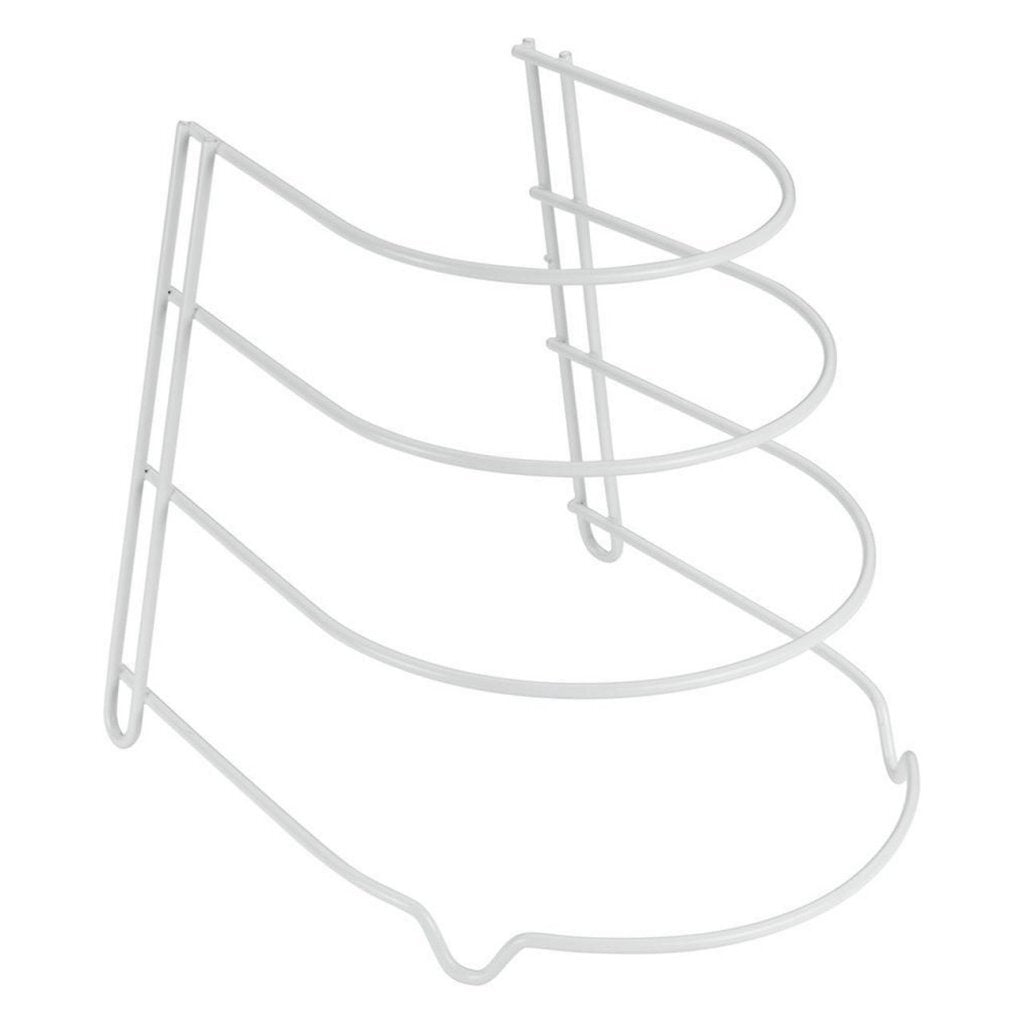 Metaltex Bratpfannenständer 24x26x23 cm weiß