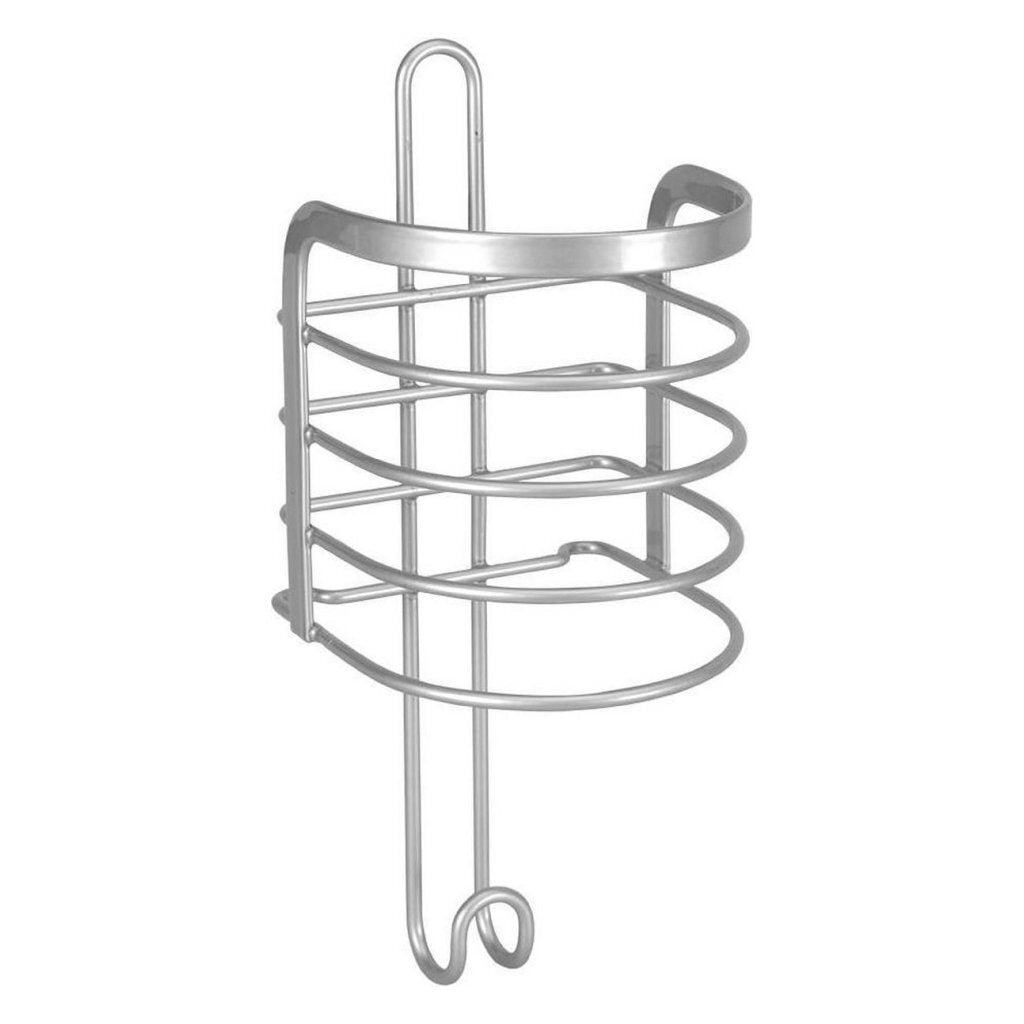 Metaltex Viva Haartrocknerhalter 10x10x25 cm silber