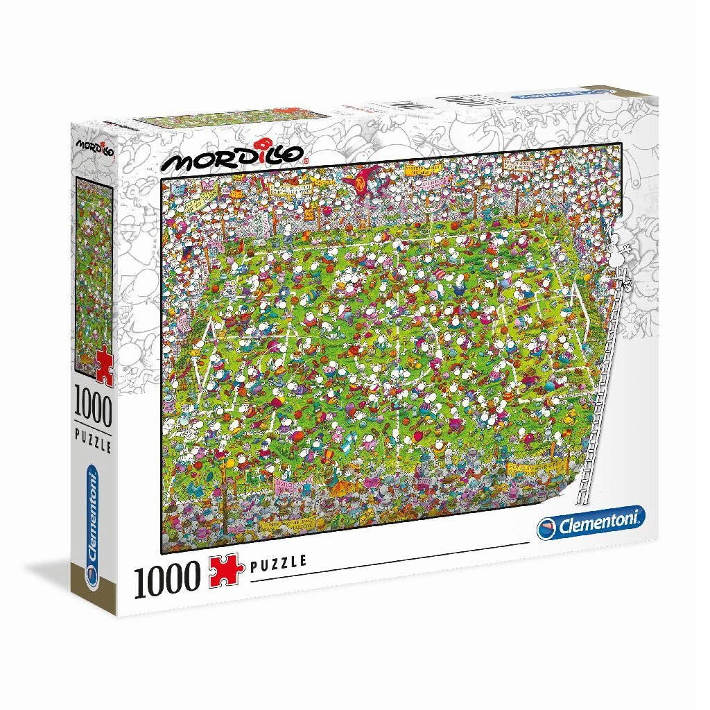 Clementoni Mordillo Puzzle The Match 1000 Teile