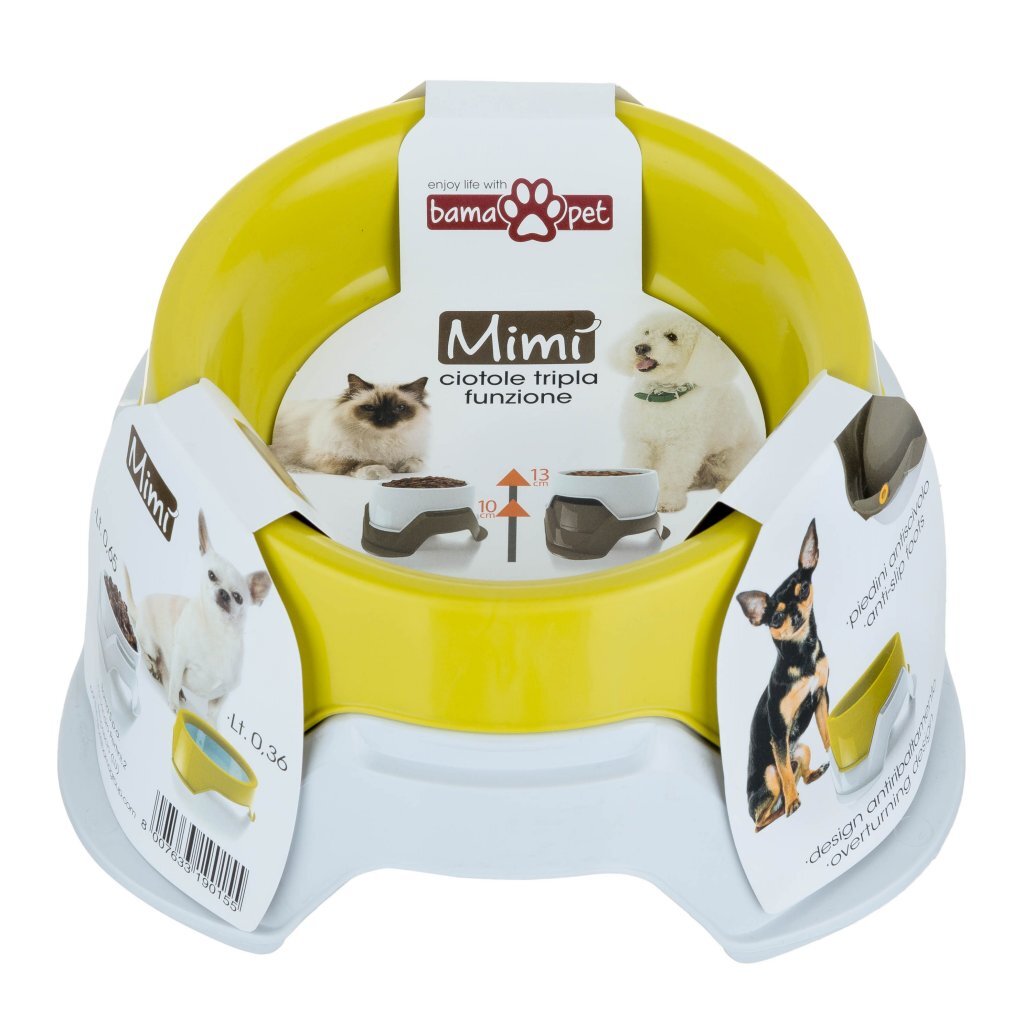Bama Tierfutternapf stapelbar 19x10-13 cm sortiert