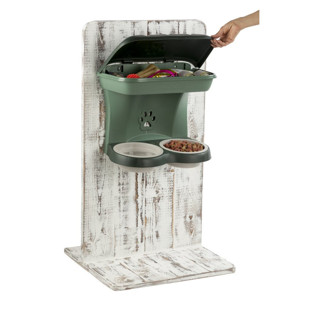 Bama Futternapf für Hunde, 48 x 27 x 42 cm, grün