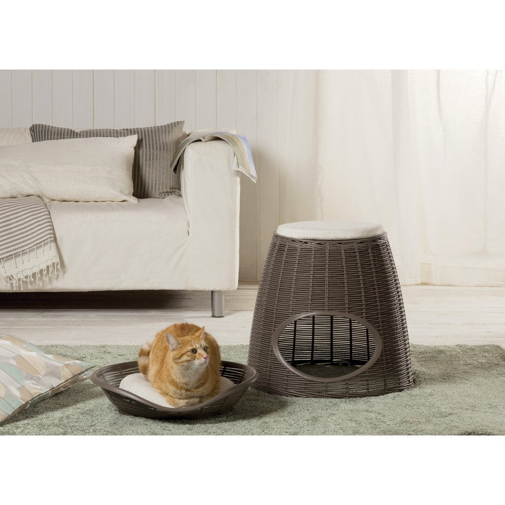 Bama Pet Pasha Tierkorb 52x50x46 55 cm Taupe