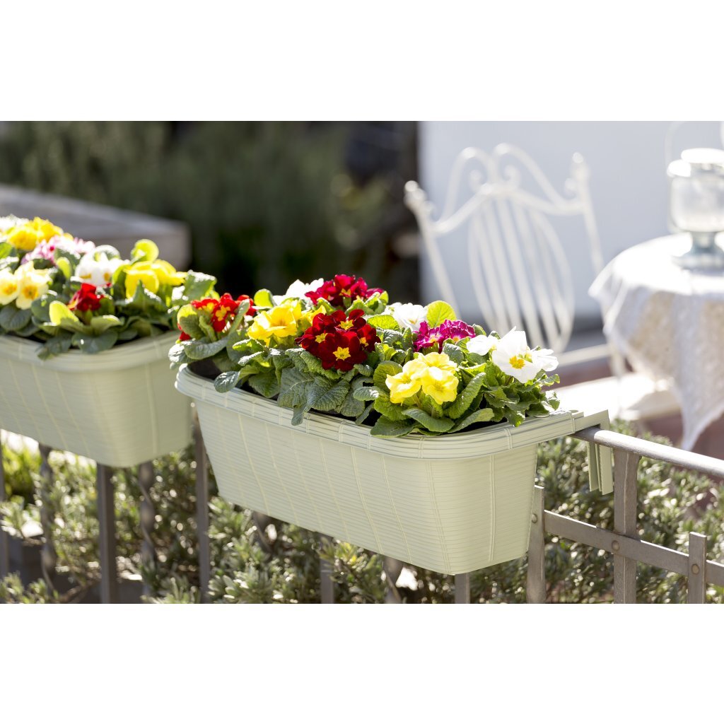 Bama Fioriera Blumenbalkonkasten 60x20x18,5 cm salbeigrün