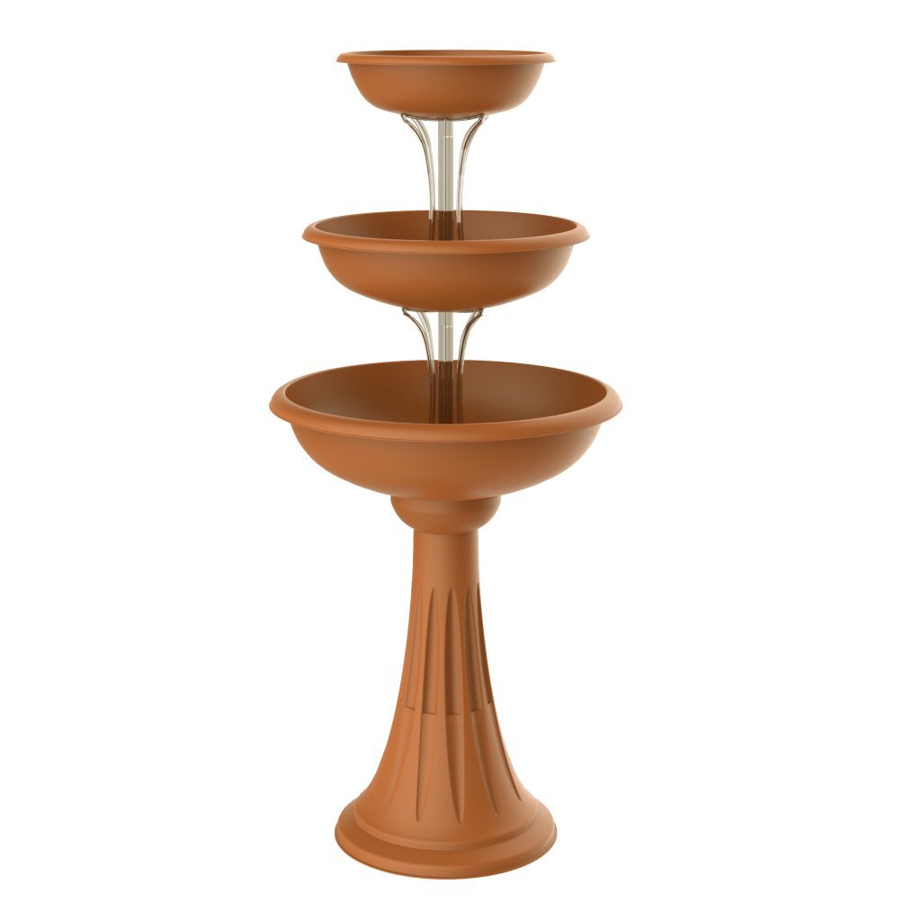 Bama Trevy Fioriera Pflanzgefäß 50x114 cm Terrakotta