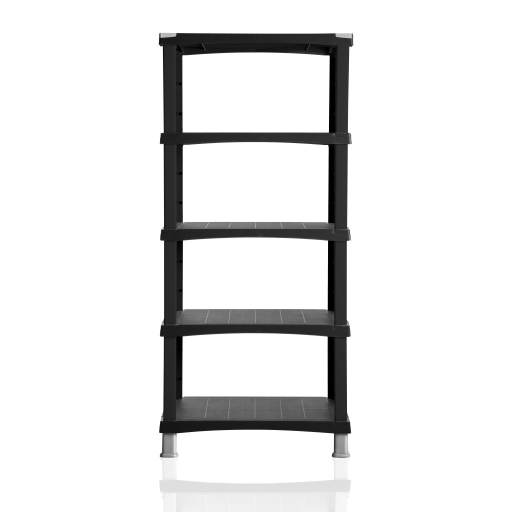 Bama Futuro Aufbewahrungssystem 5 Regale 80x40x174 cm schwarz